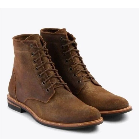 🥾 Nisolo Andrés All Weather Waxed Boots – Brown – Size 9.5 (NWB) - Picture 2 of 14